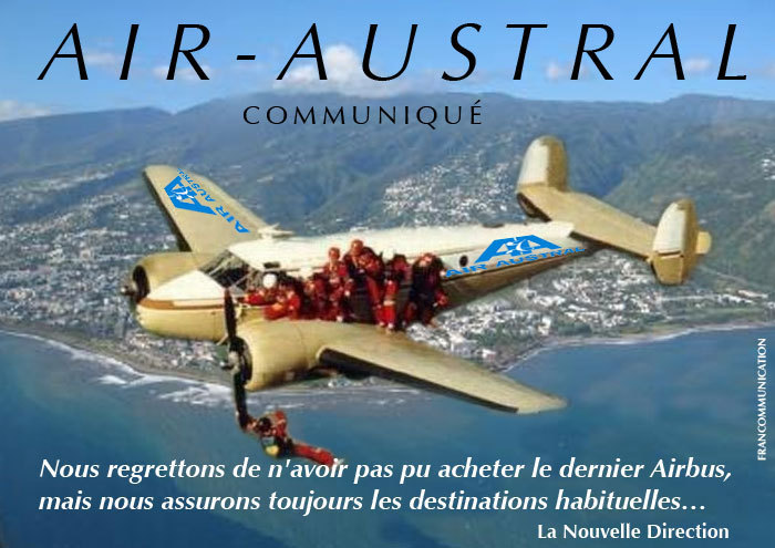 AIR AUSTRAL : du nouveau AIR AUSTRAL : du nouveau