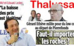 Après avoir fait un trou énorme à Air Austral Gérard ETHEVE veut créer une nelle compagnie, M. E. LECLERC prétend faire baisser les prix, on va importer des pierres sur le caillou ....... la Réunion marche sur la tête !